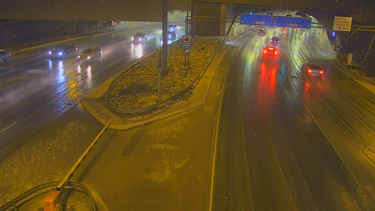 Kelikamerat Kuva Tie 101 Mestarintunneli, puomi länsi, Espoo, Uusimaa