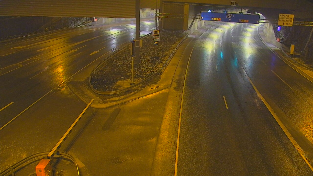 Kelikamerat Kuva Tie 101 Mestarintunneli, puomi länsi, Espoo, Uusimaa