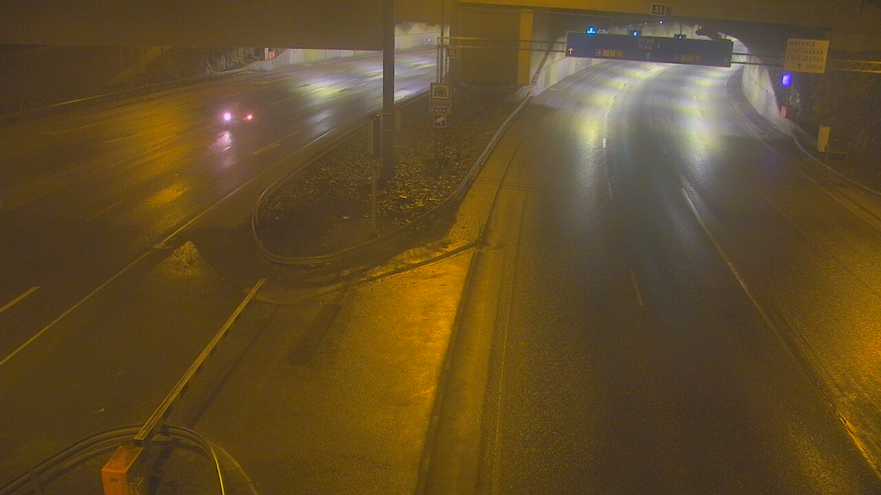 Kelikamerat Kuva Tie 101 Mestarintunneli, puomi länsi, Espoo, Uusimaa