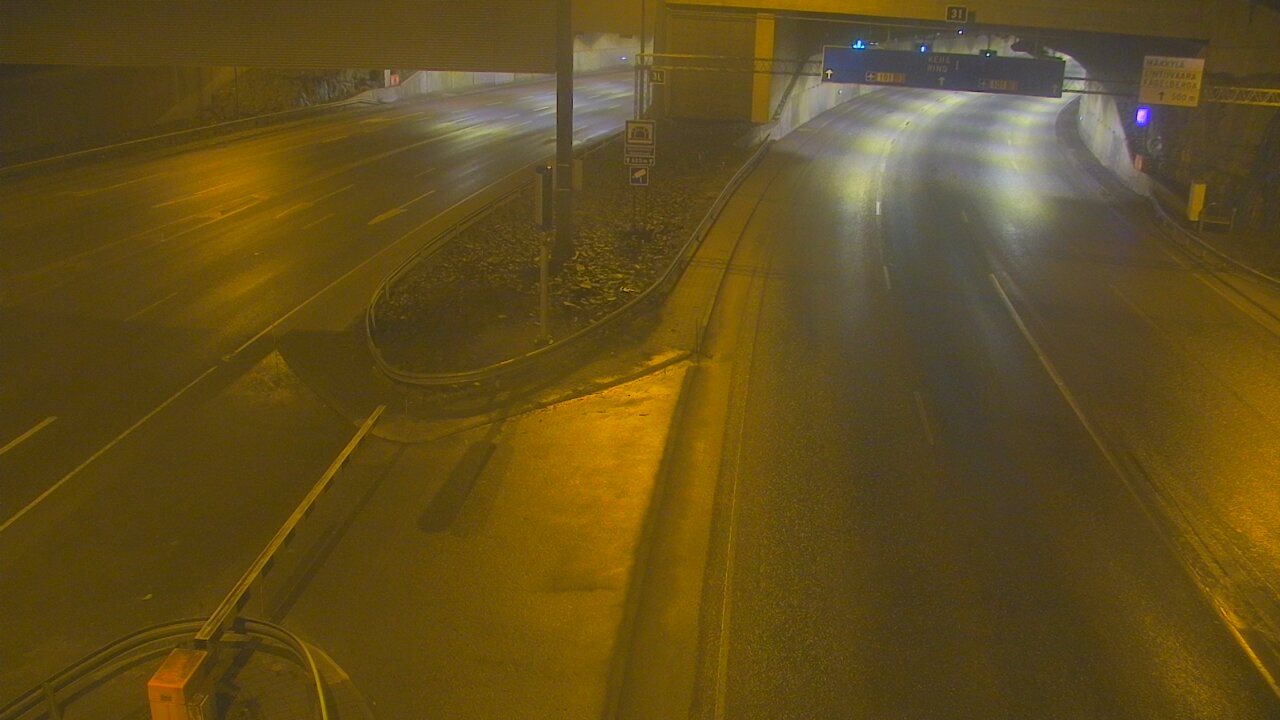 Kelikamerat Kuva Tie 101 Mestarintunneli, puomi länsi, Espoo, Uusimaa