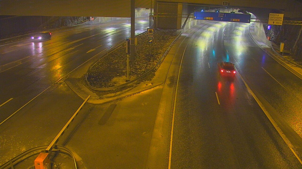 Kelikamerat Kuva Tie 101 Mestarintunneli, puomi länsi, Espoo, Uusimaa