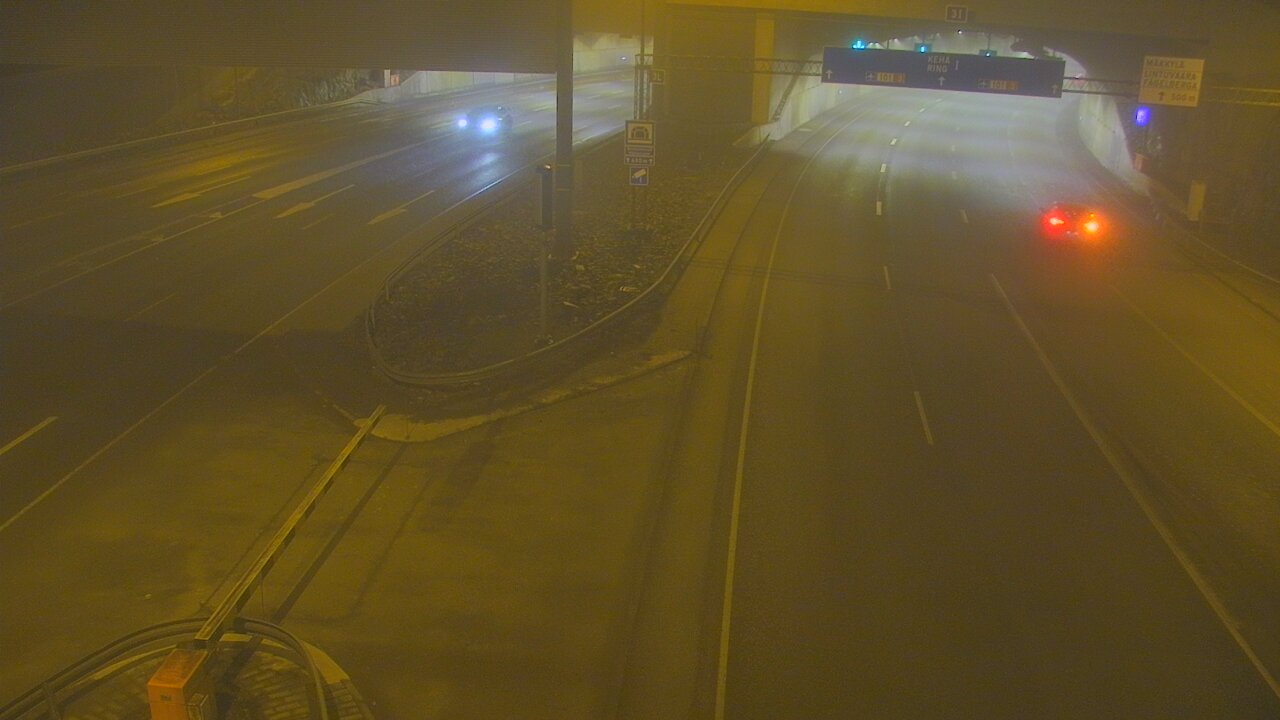 Weather Camera Image Väg 101 Mestarintunneli, puomi, Espoo, Uusimaa