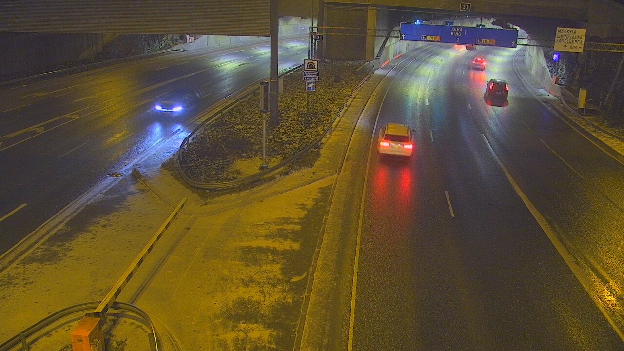 Kelikamerat Kuva Tie 101 Mestarintunneli, puomi länsi, Espoo, Uusimaa