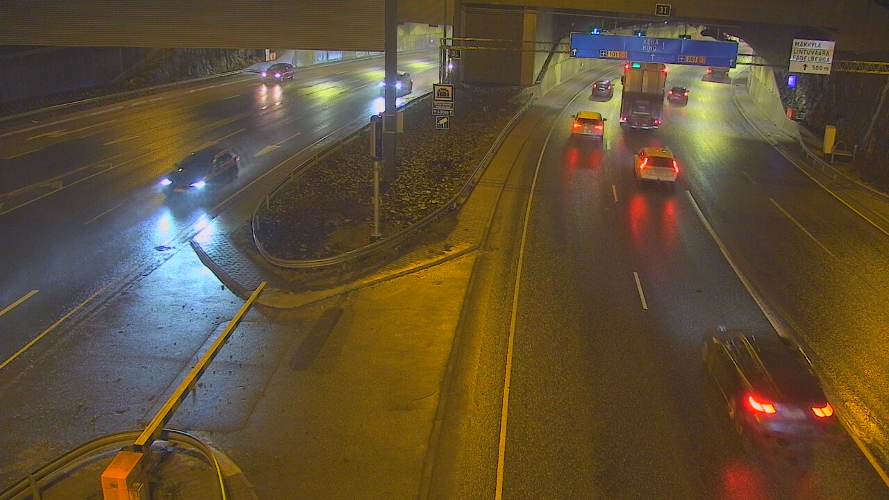 Kelikamerat Kuva Tie 101 Mestarintunneli, puomi länsi, Espoo, Uusimaa