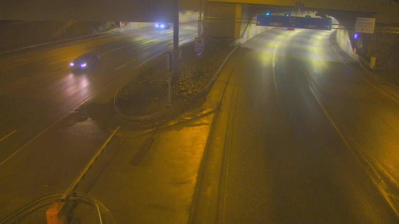 Kelikamerat Kuva Tie 101 Mestarintunneli, puomi länsi, Espoo, Uusimaa