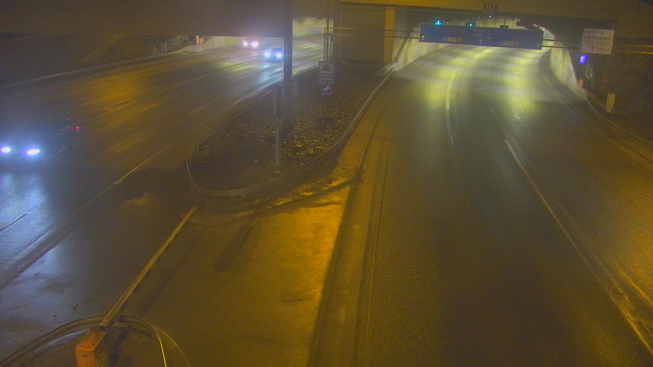 Kelikamerat Kuva Tie 101 Mestarintunneli, puomi länsi, Espoo, Uusimaa