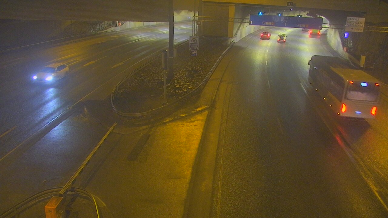 Kelikamerat Kuva Tie 101 Mestarintunneli, puomi länsi, Espoo, Uusimaa