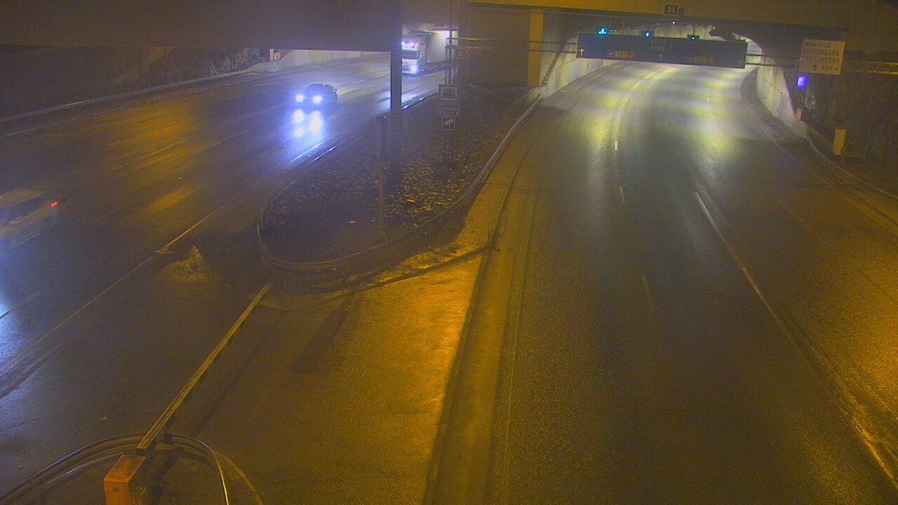 Kelikamerat Kuva Tie 101 Mestarintunneli, puomi länsi, Espoo, Uusimaa