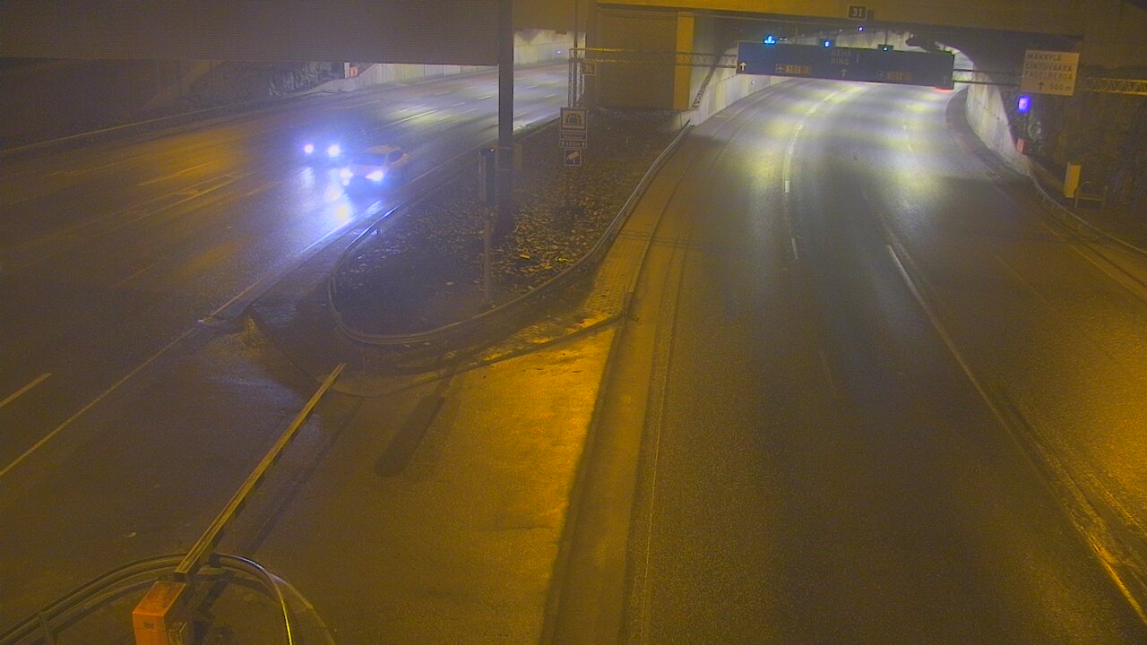 Kelikamerat Kuva Tie 101 Mestarintunneli, puomi länsi, Espoo, Uusimaa