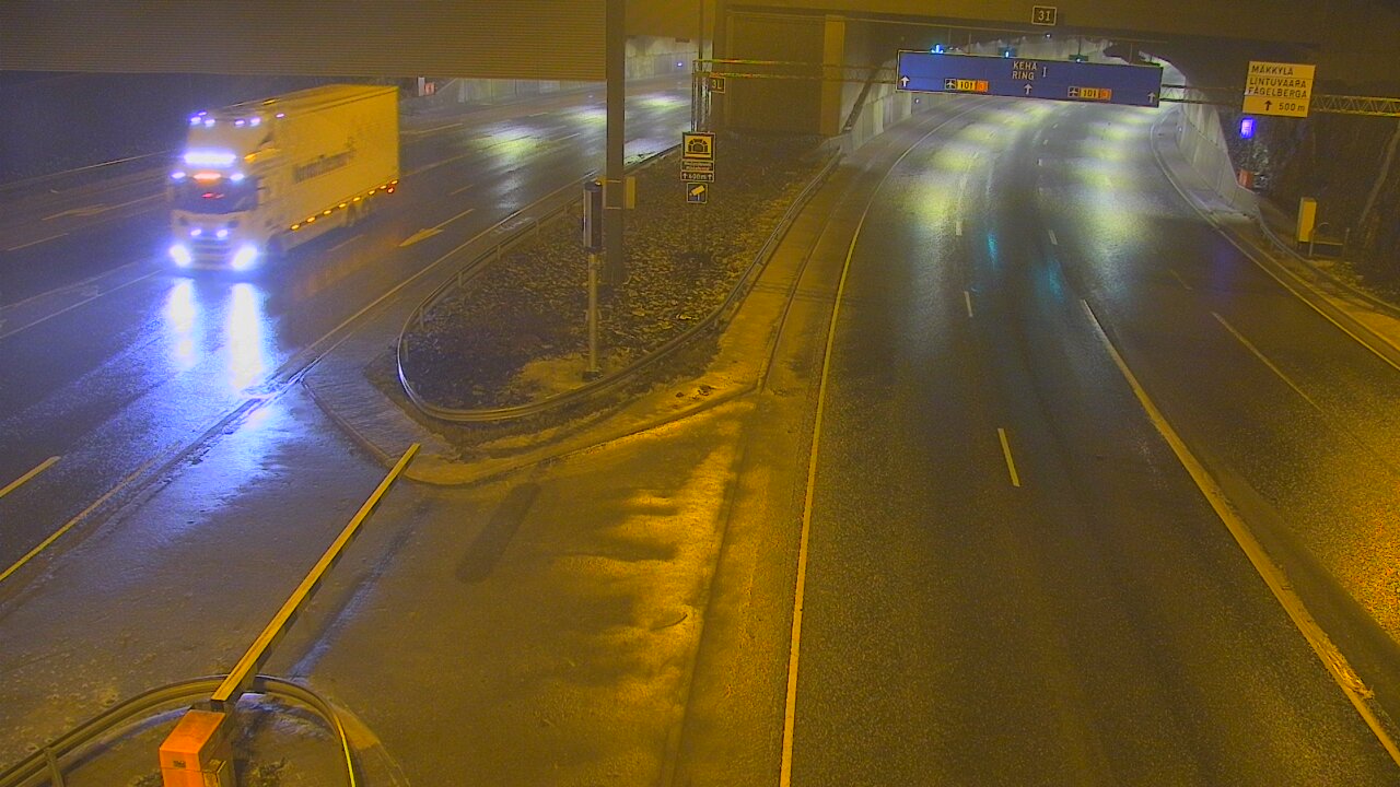 Kelikamerat Kuva Tie 101 Mestarintunneli, puomi länsi, Espoo, Uusimaa