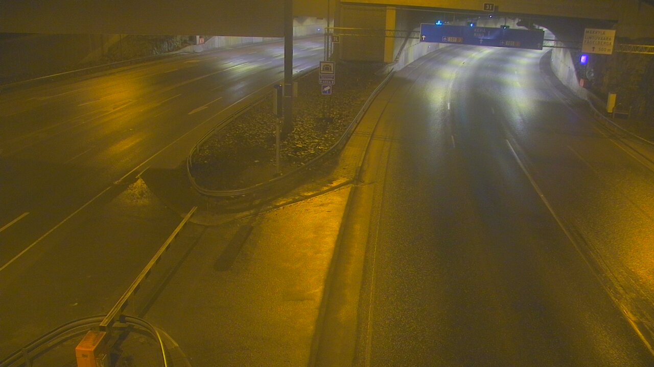 Kelikamerat Kuva Tie 101 Mestarintunneli, puomi länsi, Espoo, Uusimaa