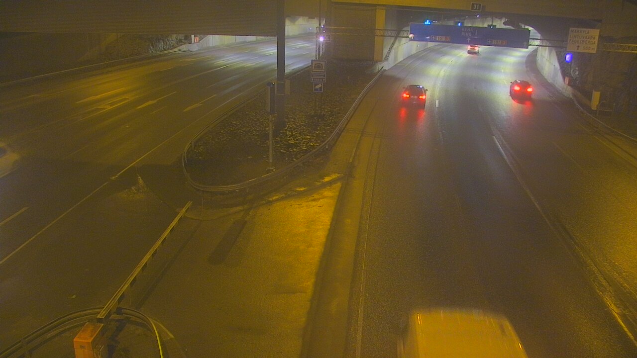 Kelikamerat Kuva Tie 101 Mestarintunneli, puomi länsi, Espoo, Uusimaa