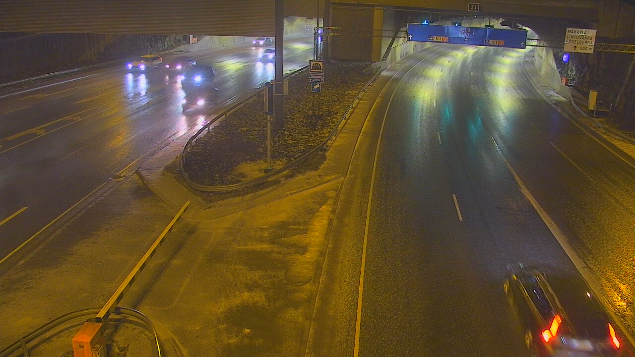 Kelikamerat Kuva Tie 101 Mestarintunneli, puomi länsi, Espoo, Uusimaa