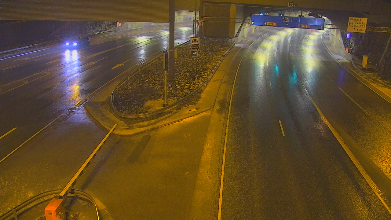 Kelikamerat Kuva Tie 101 Mestarintunneli, puomi länsi, Espoo, Uusimaa