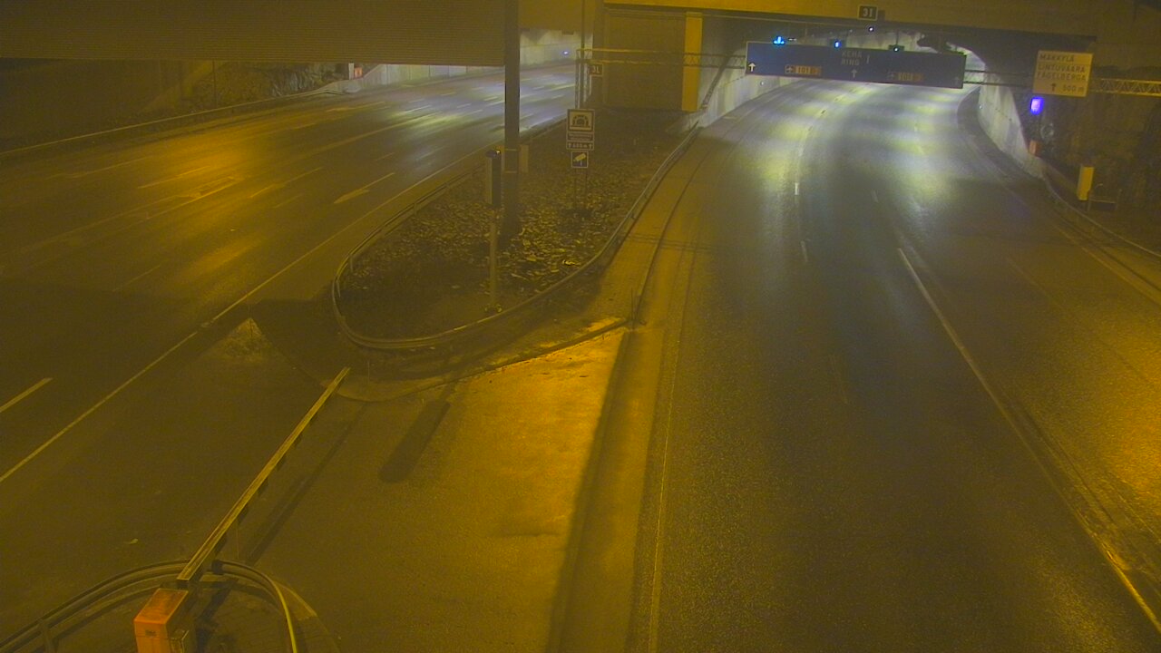 Kelikamerat Kuva Tie 101 Mestarintunneli, puomi länsi, Espoo, Uusimaa