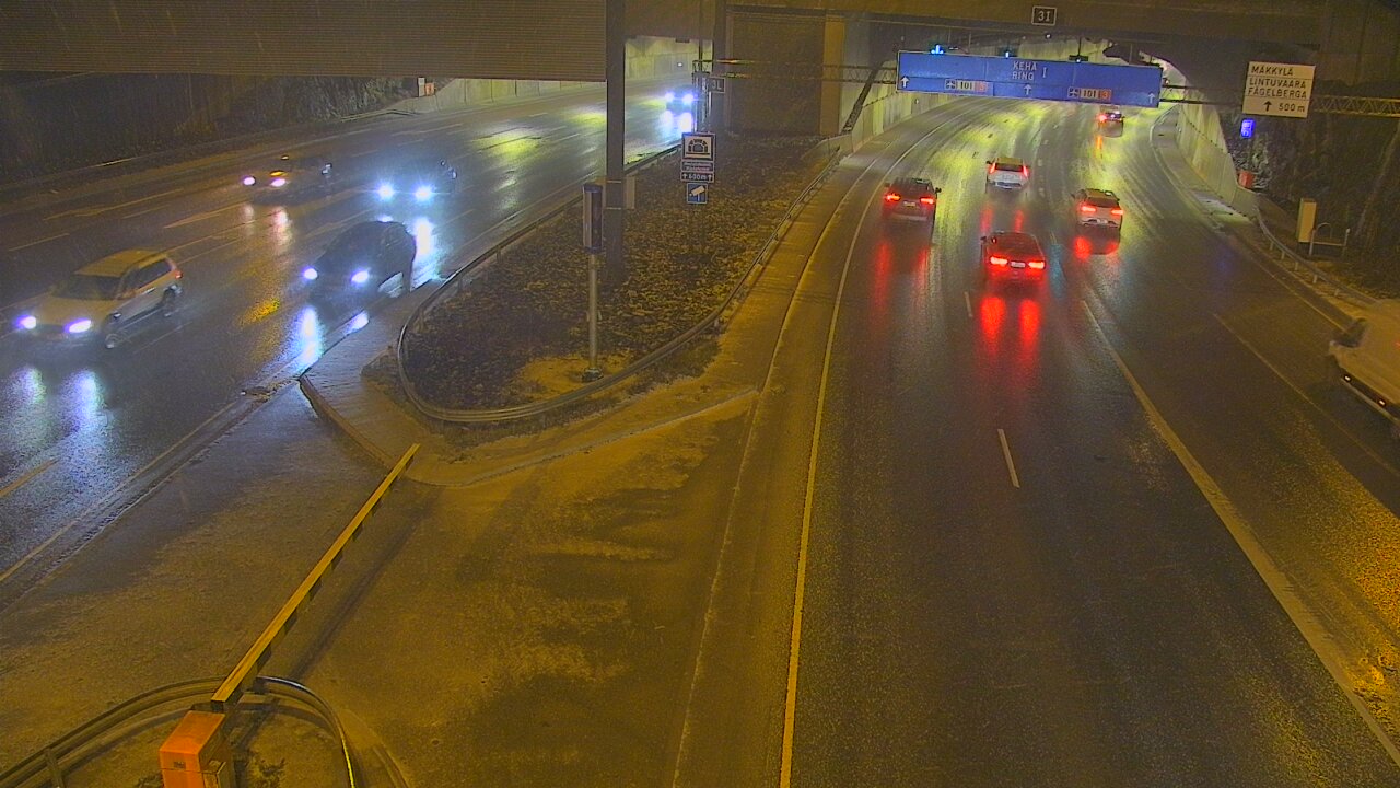 Kelikamerat Kuva Tie 101 Mestarintunneli, puomi länsi, Espoo, Uusimaa