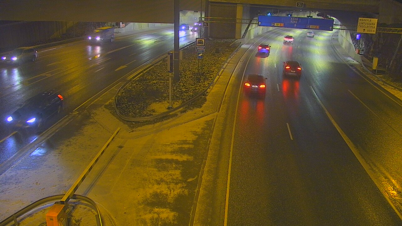 Kelikamerat Kuva Tie 101 Mestarintunneli, puomi länsi, Espoo, Uusimaa