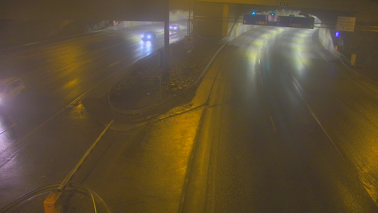 Kelikamerat Kuva Tie 101 Mestarintunneli, puomi länsi, Espoo, Uusimaa