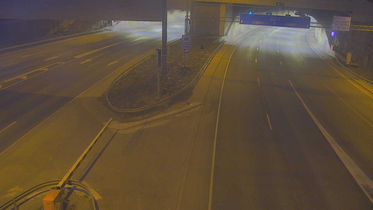 Kelikamerat Kuva Tie 101 Mestarintunneli, puomi länsi, Espoo, Uusimaa