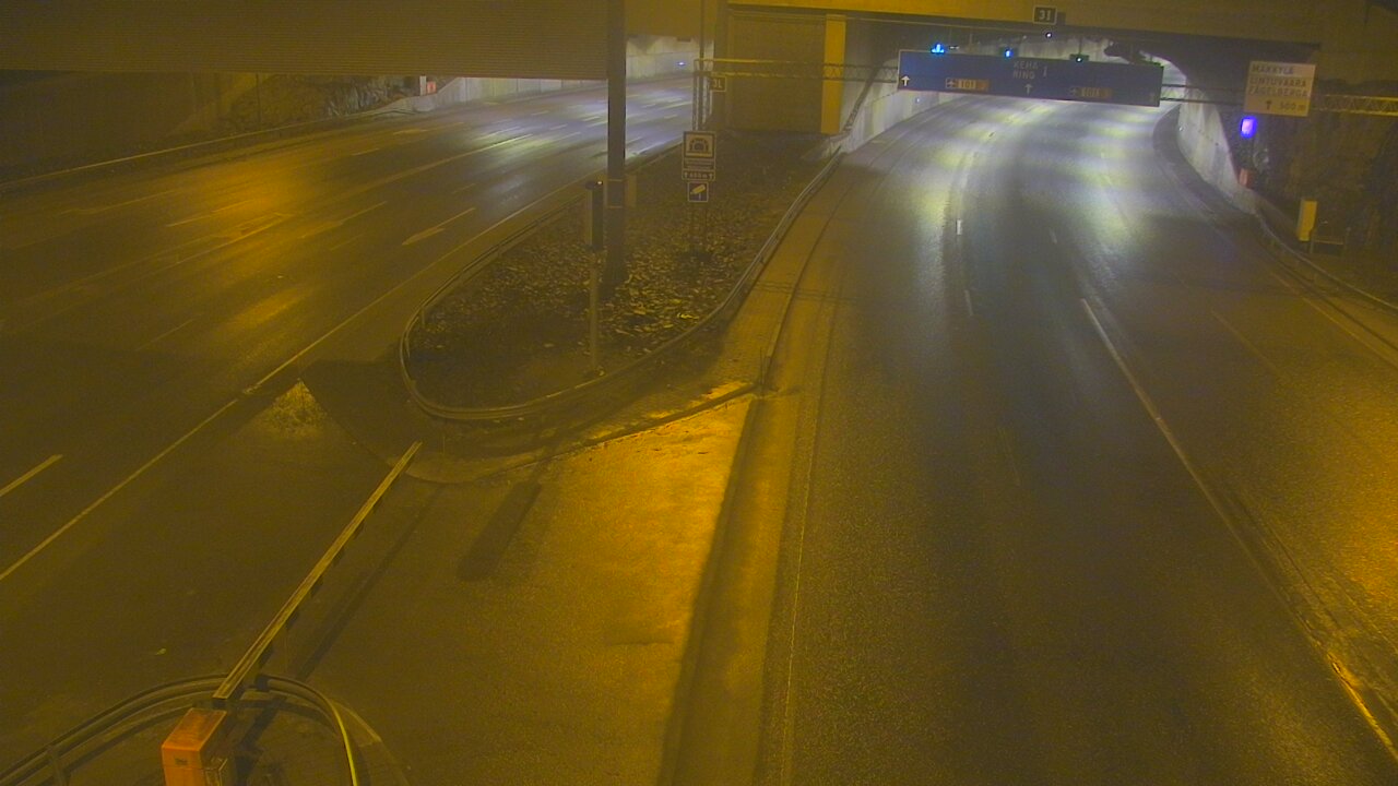 Kelikamerat Kuva Tie 101 Mestarintunneli, puomi länsi, Espoo, Uusimaa