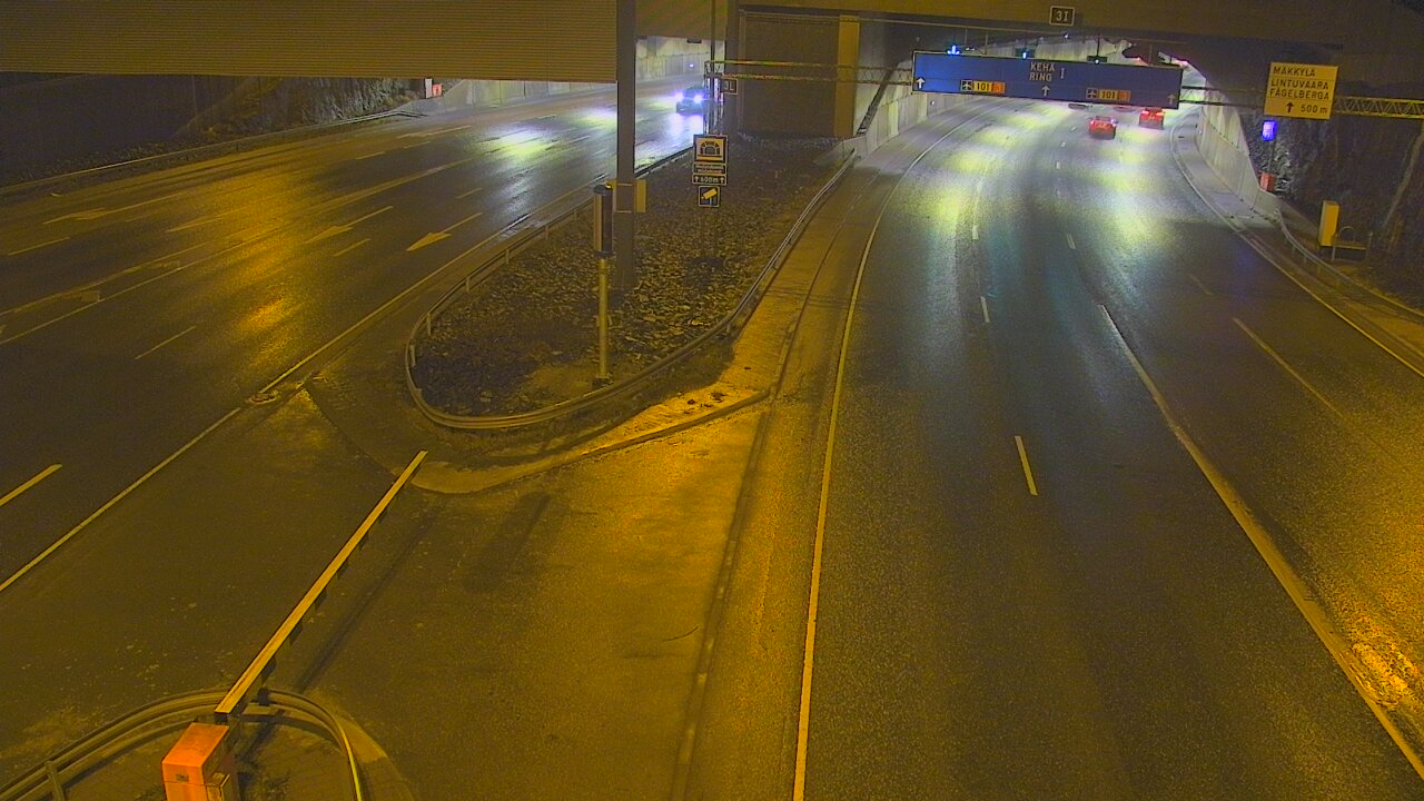 Kelikamerat Kuva Tie 101 Mestarintunneli, puomi länsi, Espoo, Uusimaa