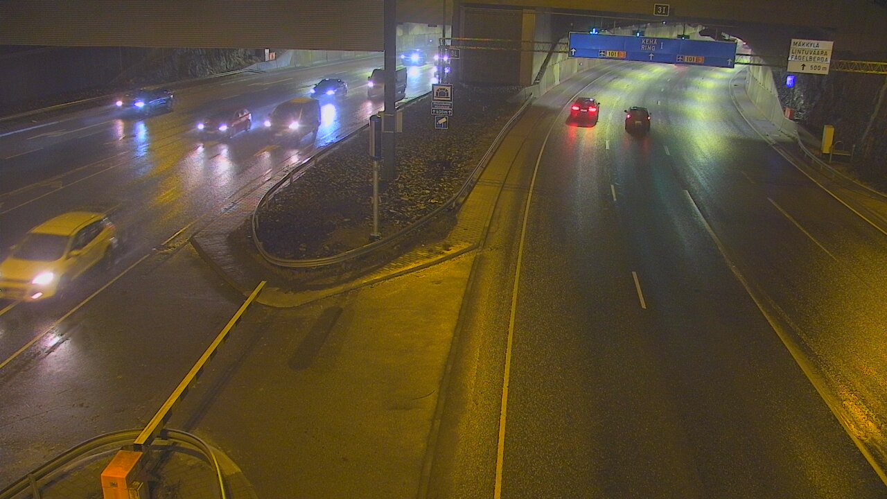 Kelikamerat Kuva Tie 101 Mestarintunneli, puomi länsi, Espoo, Uusimaa