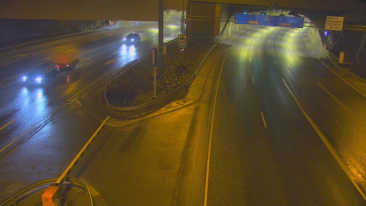 Kelikamerat Kuva Tie 101 Mestarintunneli, puomi länsi, Espoo, Uusimaa