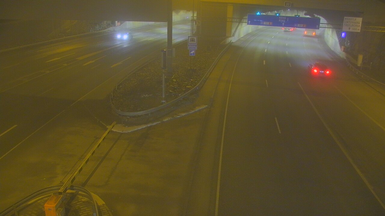 Weather Camera Image Väg 101 Mestarintunneli, puomi, Espoo, Uusimaa
