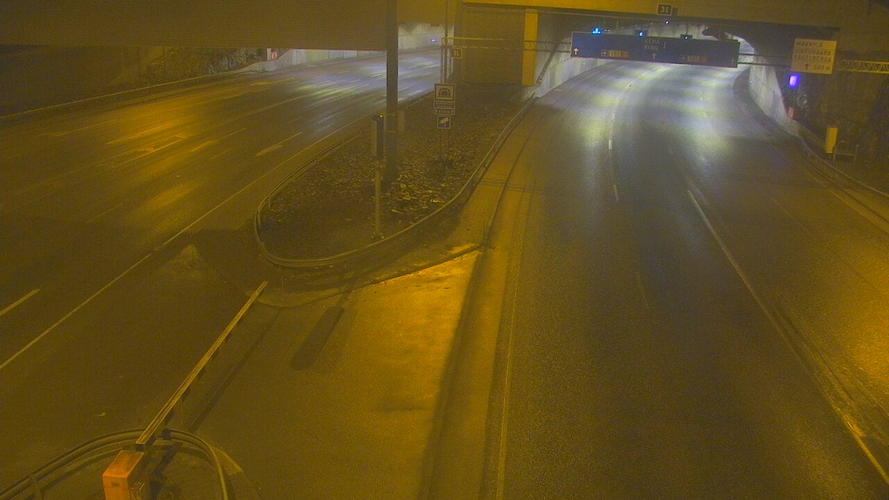 Kelikamerat Kuva Tie 101 Mestarintunneli, puomi länsi, Espoo, Uusimaa