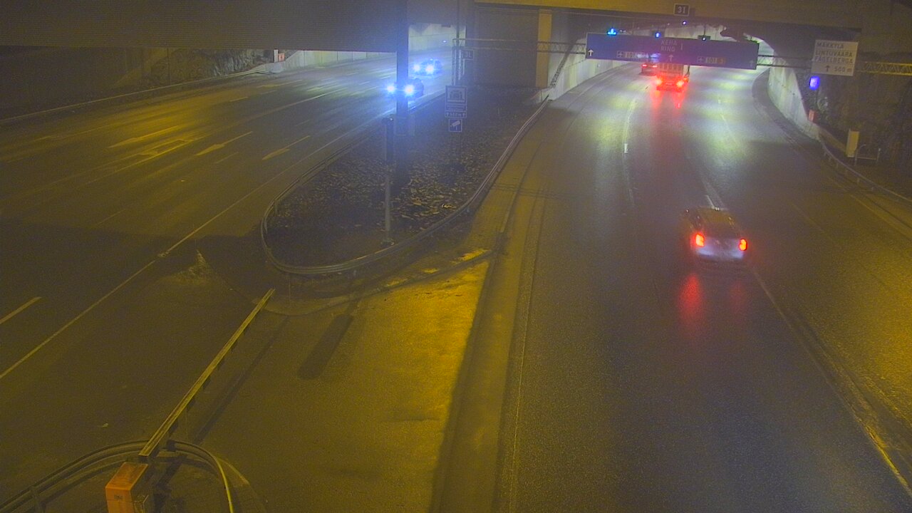 Kelikamerat Kuva Tie 101 Mestarintunneli, puomi länsi, Espoo, Uusimaa