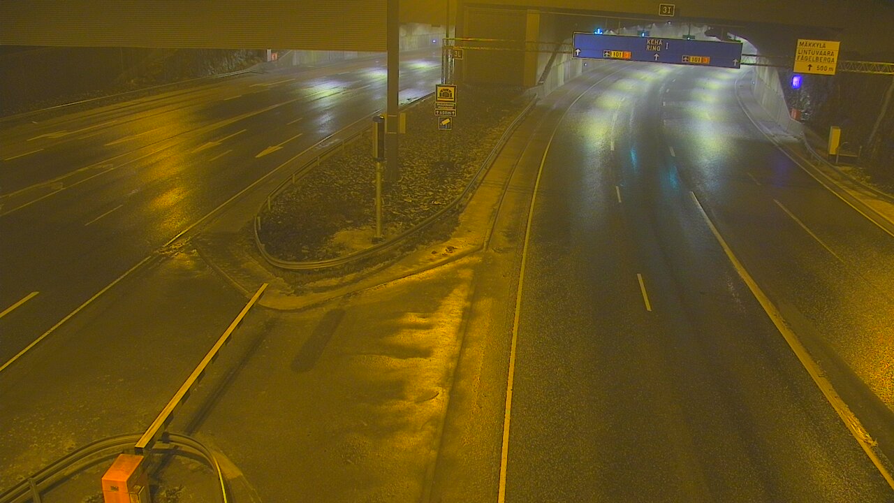 Kelikamerat Kuva Tie 101 Mestarintunneli, puomi länsi, Espoo, Uusimaa