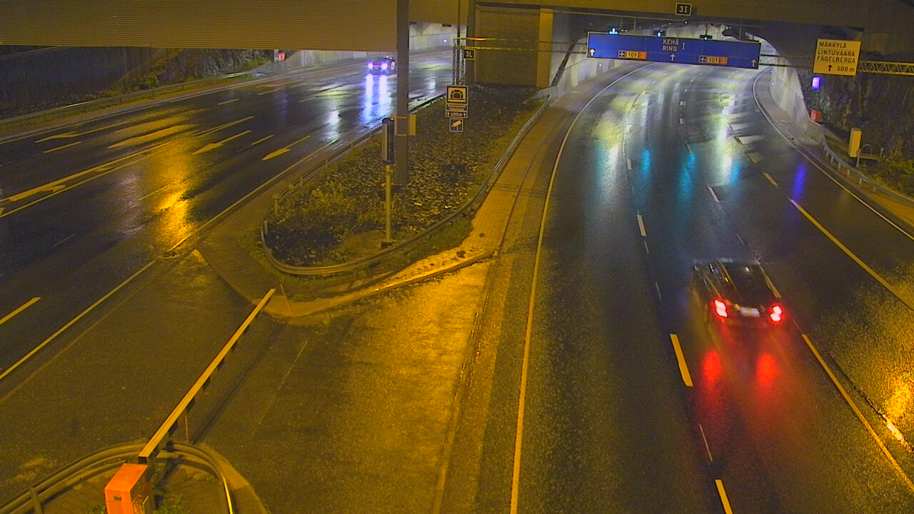 Kelikamerat Kuva Tie 101 Mestarintunneli, puomi länsi, Espoo, Uusimaa