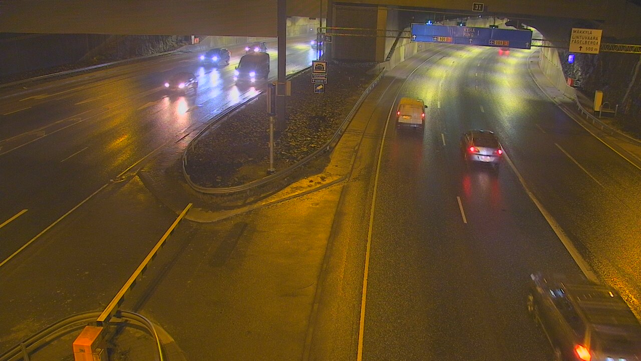 Kelikamerat Kuva Tie 101 Mestarintunneli, puomi länsi, Espoo, Uusimaa