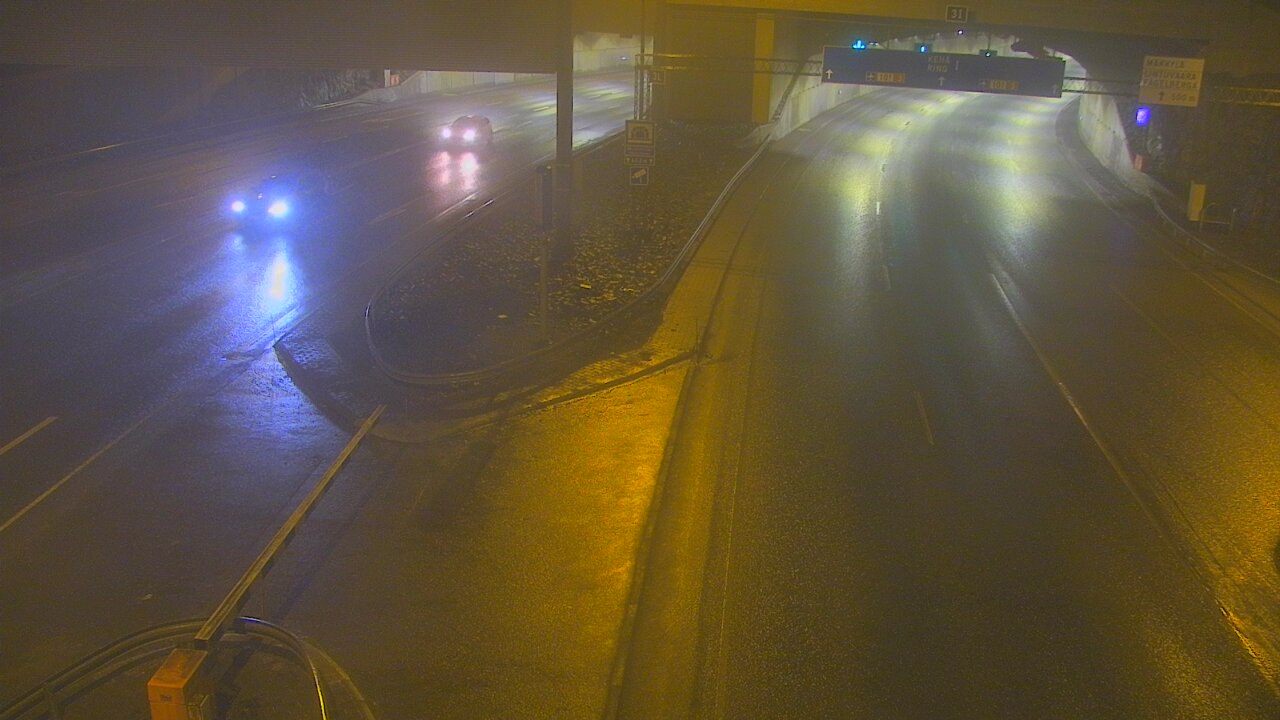 Kelikamerat Kuva Tie 101 Mestarintunneli, puomi länsi, Espoo, Uusimaa