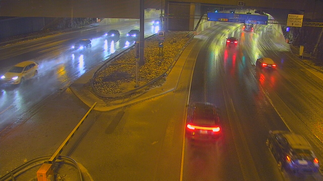 Kelikamerat Kuva Tie 101 Mestarintunneli, puomi länsi, Espoo, Uusimaa