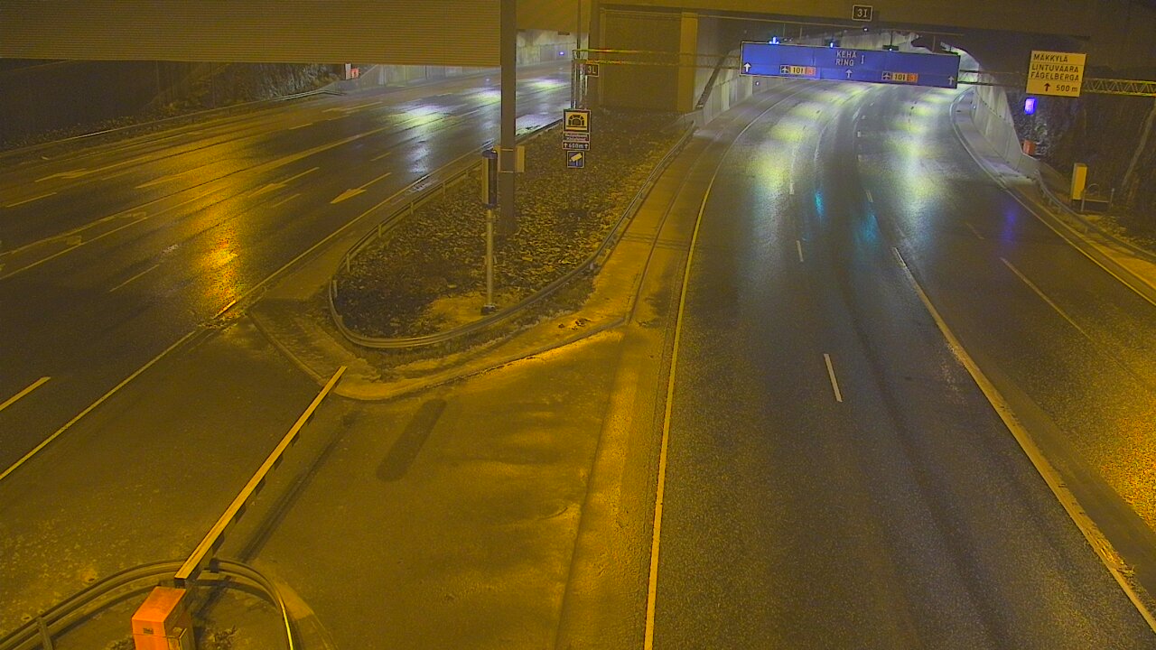 Kelikamerat Kuva Tie 101 Mestarintunneli, puomi länsi, Espoo, Uusimaa