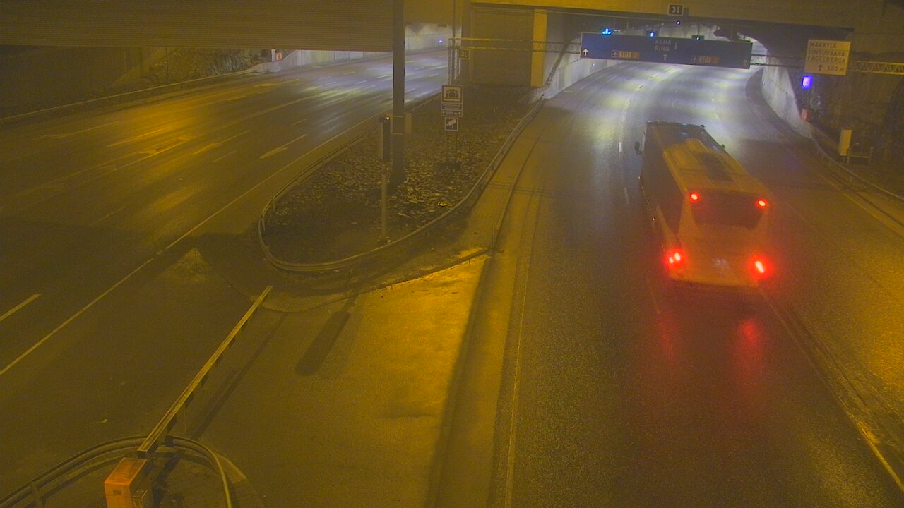 Kelikamerat Kuva Tie 101 Mestarintunneli, puomi länsi, Espoo, Uusimaa