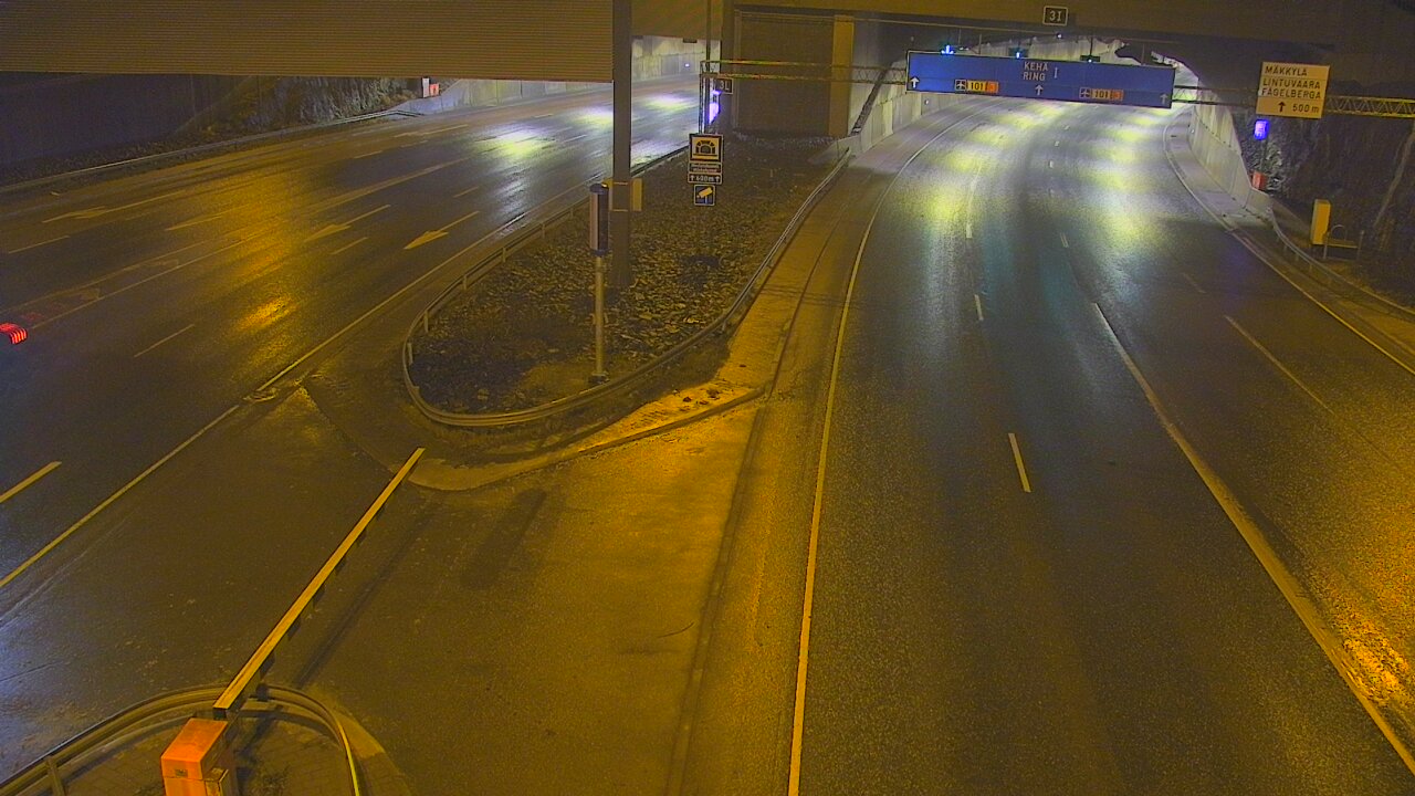 Kelikamerat Kuva Tie 101 Mestarintunneli, puomi länsi, Espoo, Uusimaa