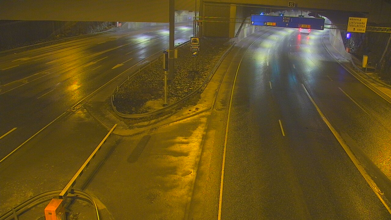 Kelikamerat Kuva Tie 101 Mestarintunneli, puomi länsi, Espoo, Uusimaa