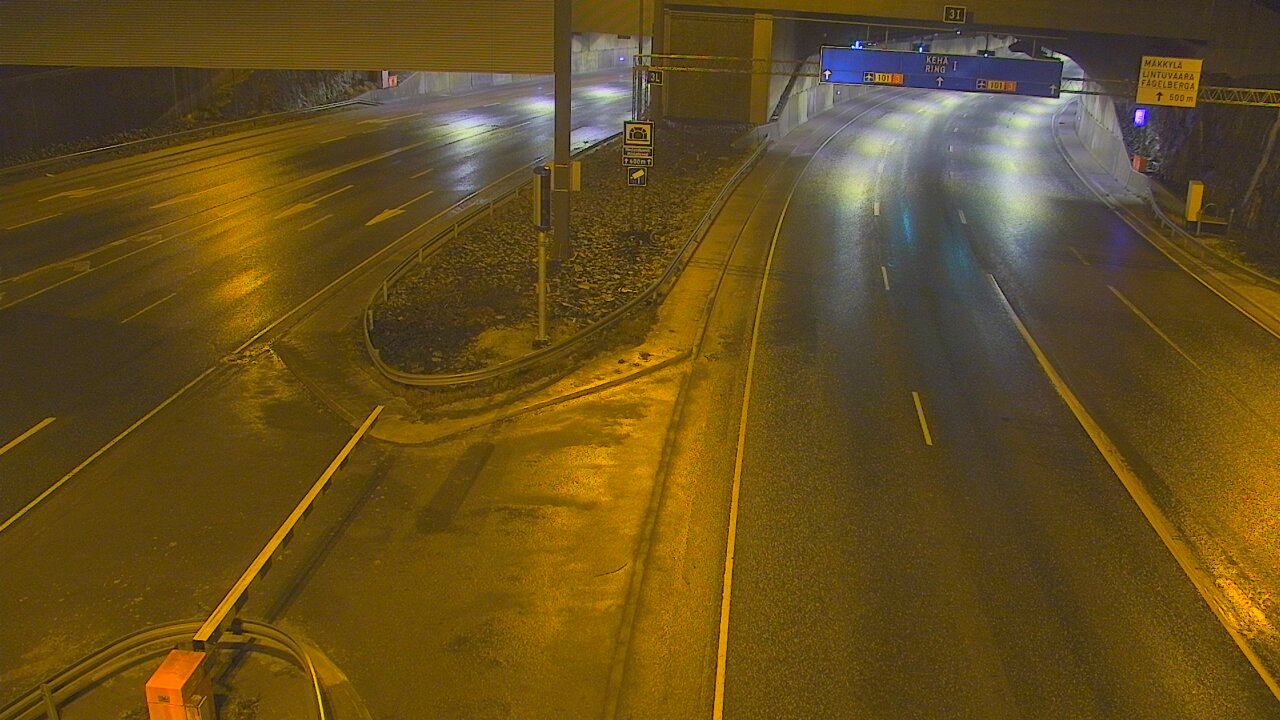 Kelikamerat Kuva Tie 101 Mestarintunneli, puomi länsi, Espoo, Uusimaa