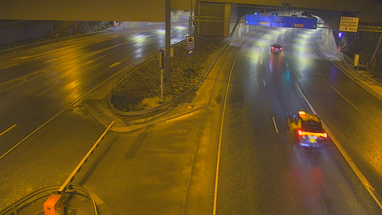 Kelikamerat Kuva Tie 101 Mestarintunneli, puomi länsi, Espoo, Uusimaa