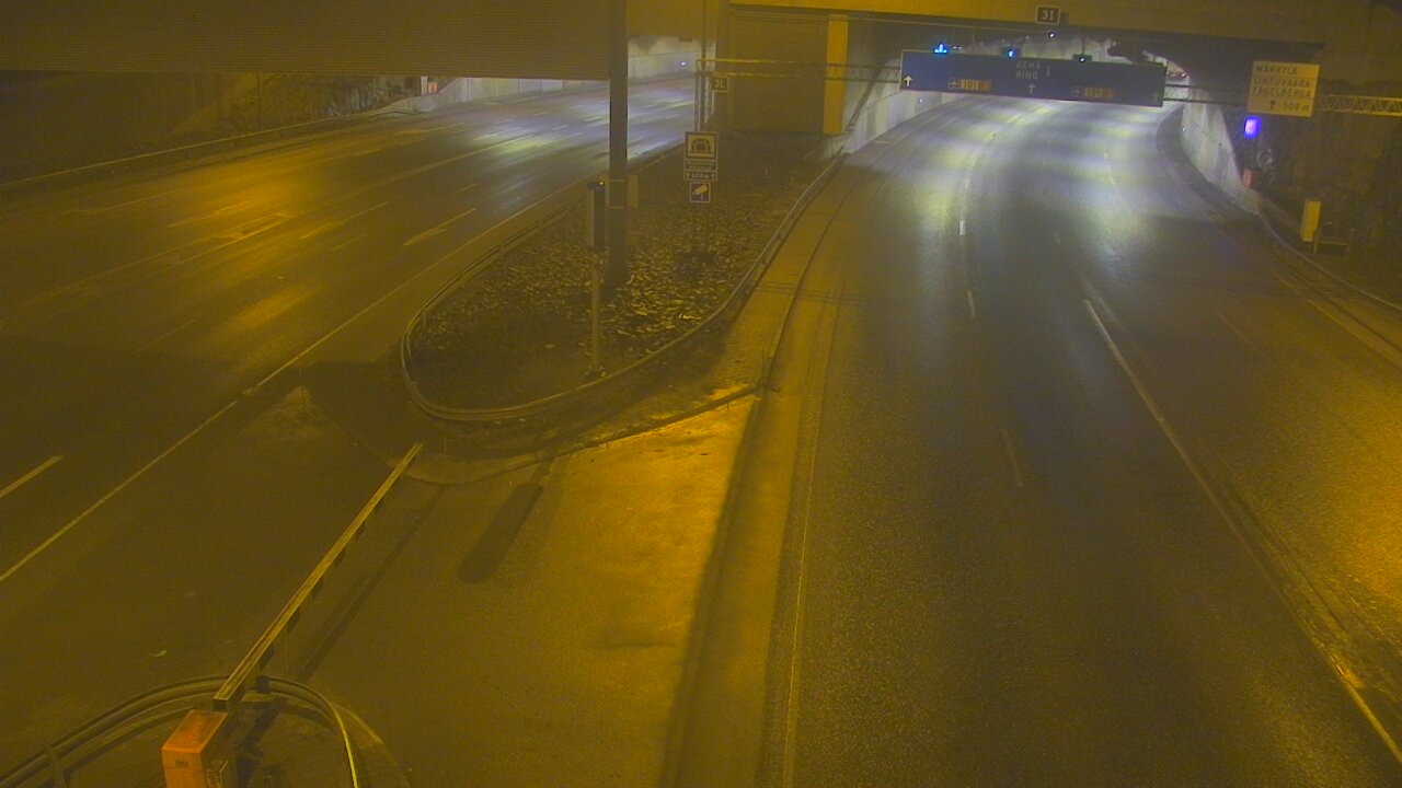 Kelikamerat Kuva Tie 101 Mestarintunneli, puomi länsi, Espoo, Uusimaa