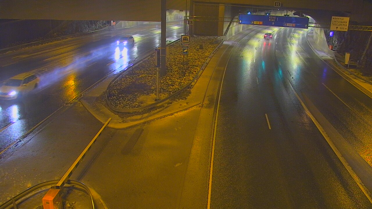 Kelikamerat Kuva Tie 101 Mestarintunneli, puomi länsi, Espoo, Uusimaa