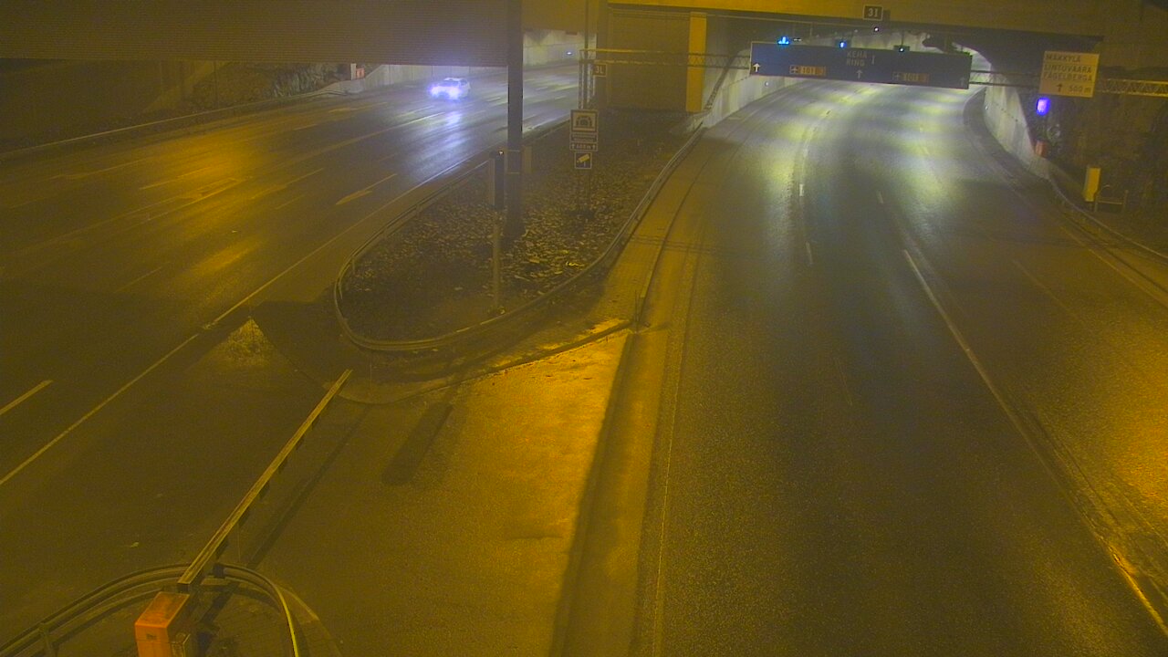 Kelikamerat Kuva Tie 101 Mestarintunneli, puomi länsi, Espoo, Uusimaa