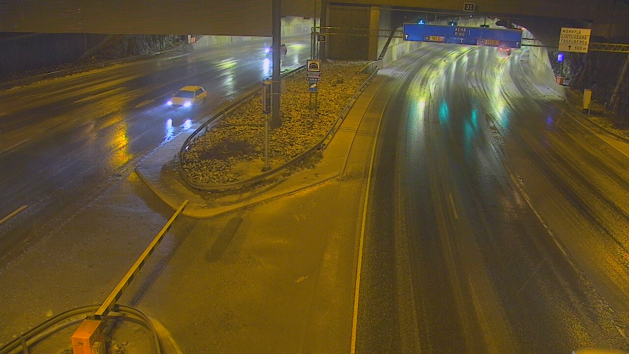 Kelikamerat Kuva Tie 101 Mestarintunneli, puomi länsi, Espoo, Uusimaa