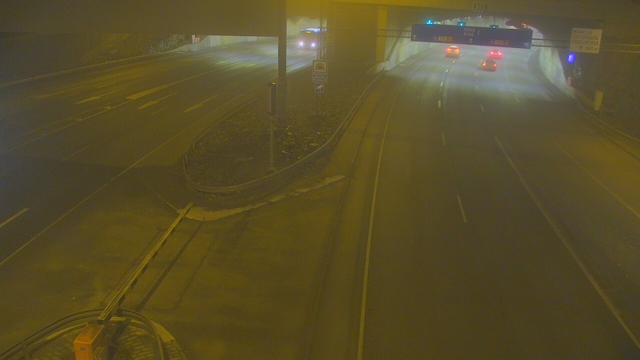 Weather Camera Image Väg 101 Mestarintunneli, puomi, Espoo, Uusimaa