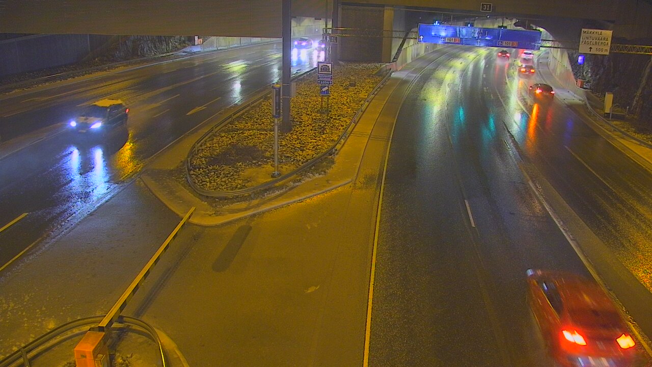 Kelikamerat Kuva Tie 101 Mestarintunneli, puomi länsi, Espoo, Uusimaa