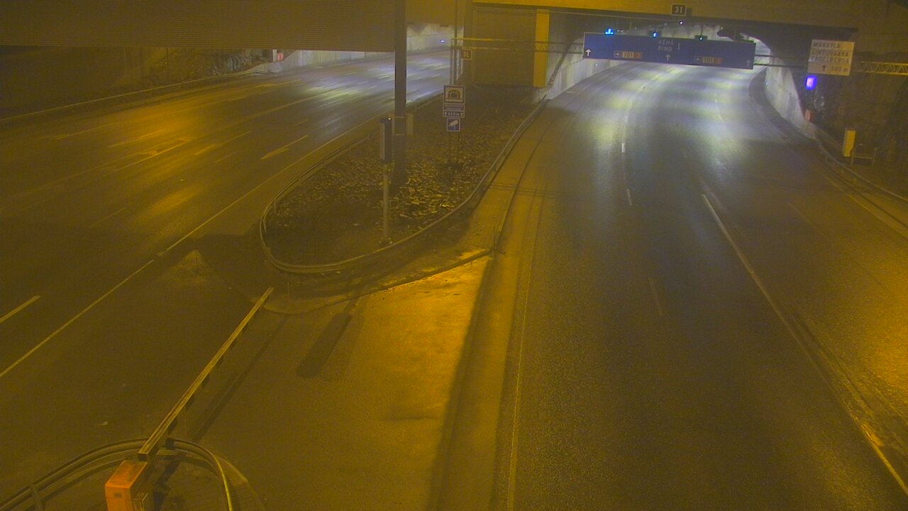 Kelikamerat Kuva Tie 101 Mestarintunneli, puomi länsi, Espoo, Uusimaa