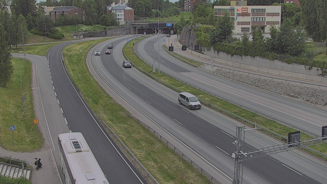 Weather Camera Image Väg 101 Esbo, Vallberget, Espoo, Uusimaa