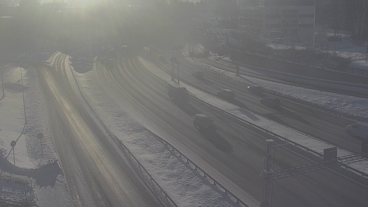 Weather Camera Image Road 101 Espoo, Vallikallio, Espoo, Uusimaa